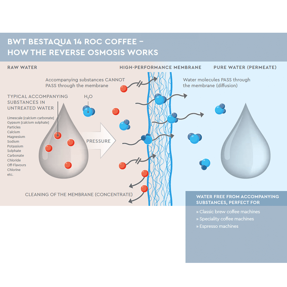 BWT bestaqua 14 ROC COFFEE - Ultimativ Vandoptimering til Perfekt Kaffe og Maskinebeskyttelse - BloomVik