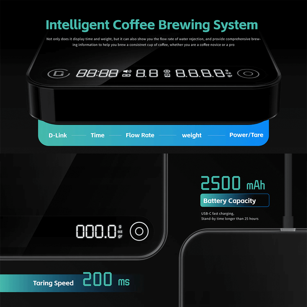 DiFluid Microbalance Ti - Præcis Kaffevægt til Perfekte Brygninger - BloomVik