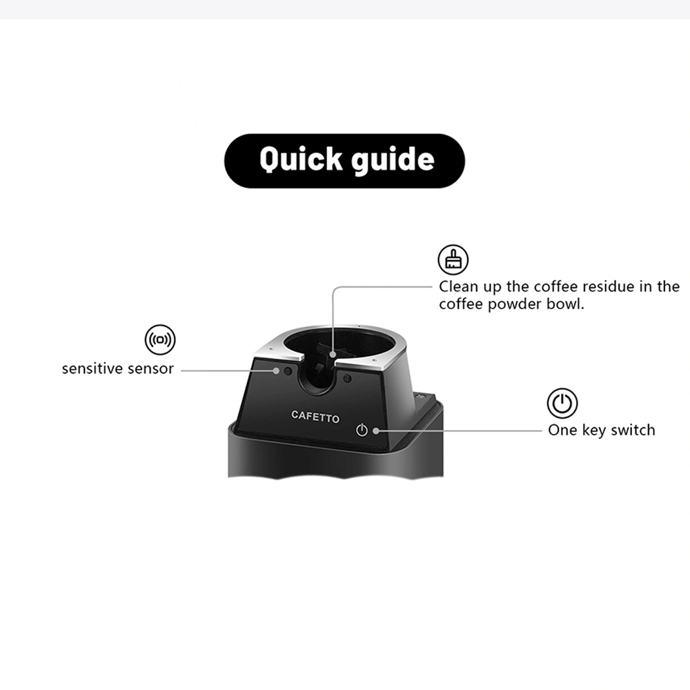 Cafetto Portafilter Renser – Rengøring i Verdensklasse på Sekunder - BloomVik