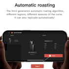 Santoker Q10 Kafferister (120g/batch) – Friskristet Kaffe derhjemme med App-Styring og Professionel Præcision - BloomVik