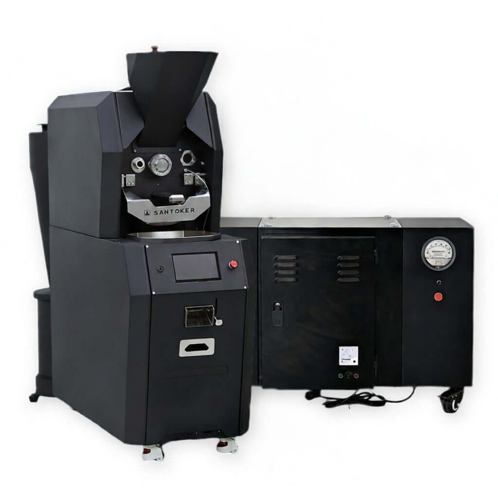 Santoker RX3 Bundle med T3 Røgrenser - Professionel kafferistning i kompakt format med fuldkommen røgkontrol - BloomVik