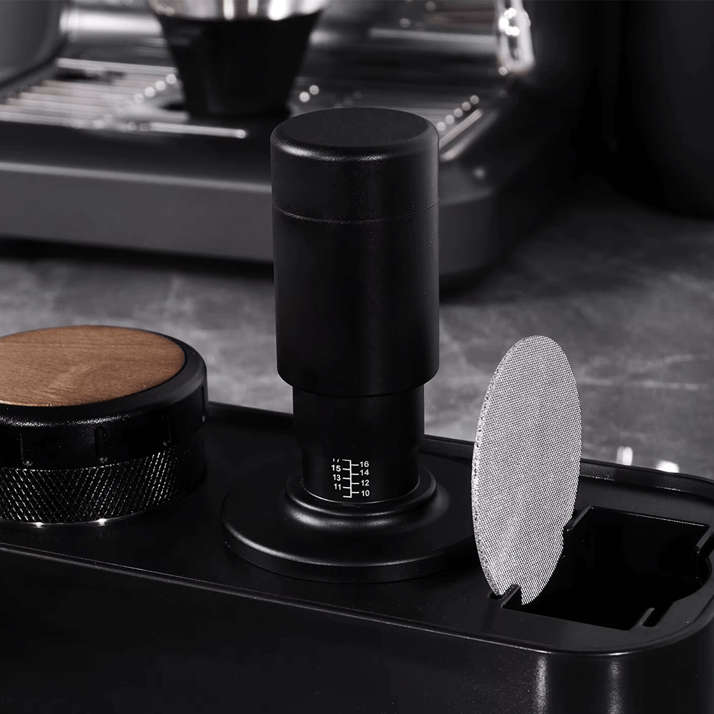 2-i-1 Kalibreret Tamper med WDT – Perfekt Espresso Hver Gang - BloomVik
